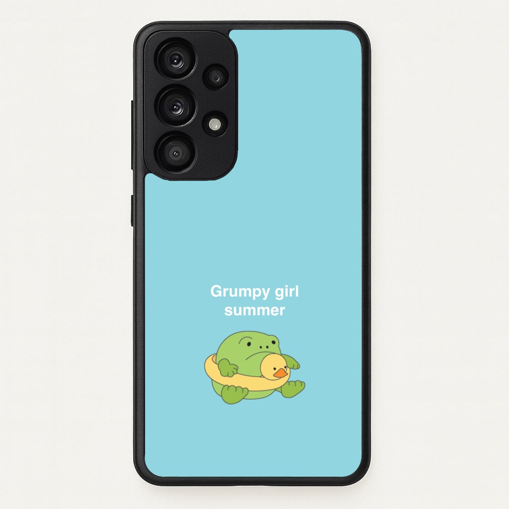 Grumpy Girl Summer - Plushy - Plushy Phone Case for Galaxy A33