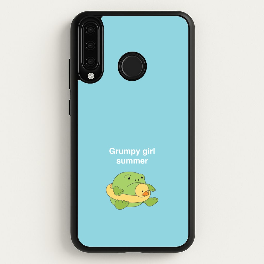 Grumpy Girl Summer - Plushy - Plushy Phone Case for Huawei P30 Lite