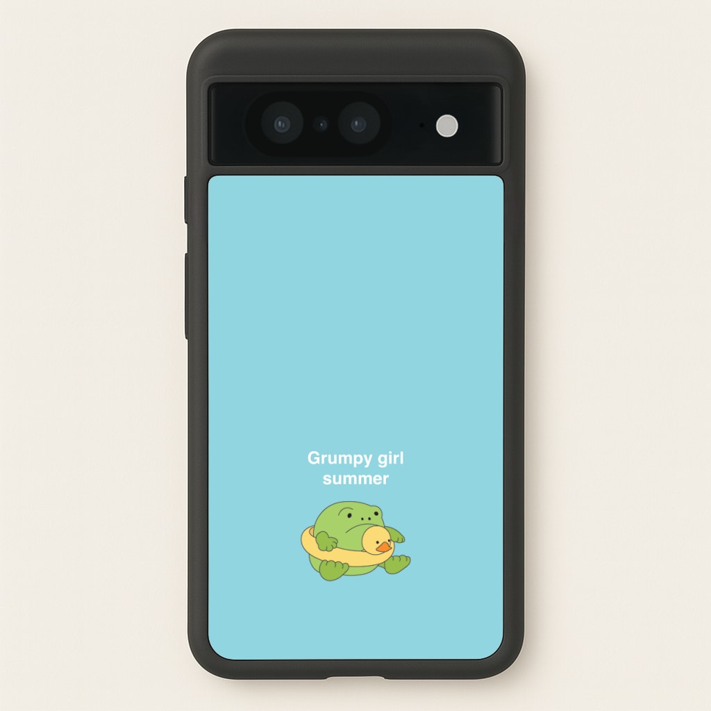 Grumpy Girl Summer - Plushy - Plushy Phone Case for Google Pixel 8