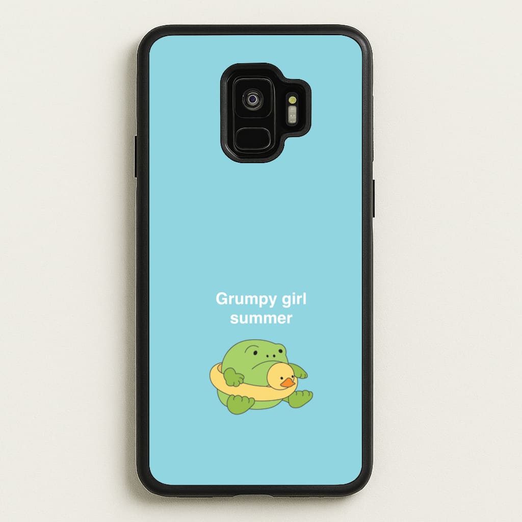 Grumpy Girl Summer - Plushy - Plushy Phone Case for Galaxy S9