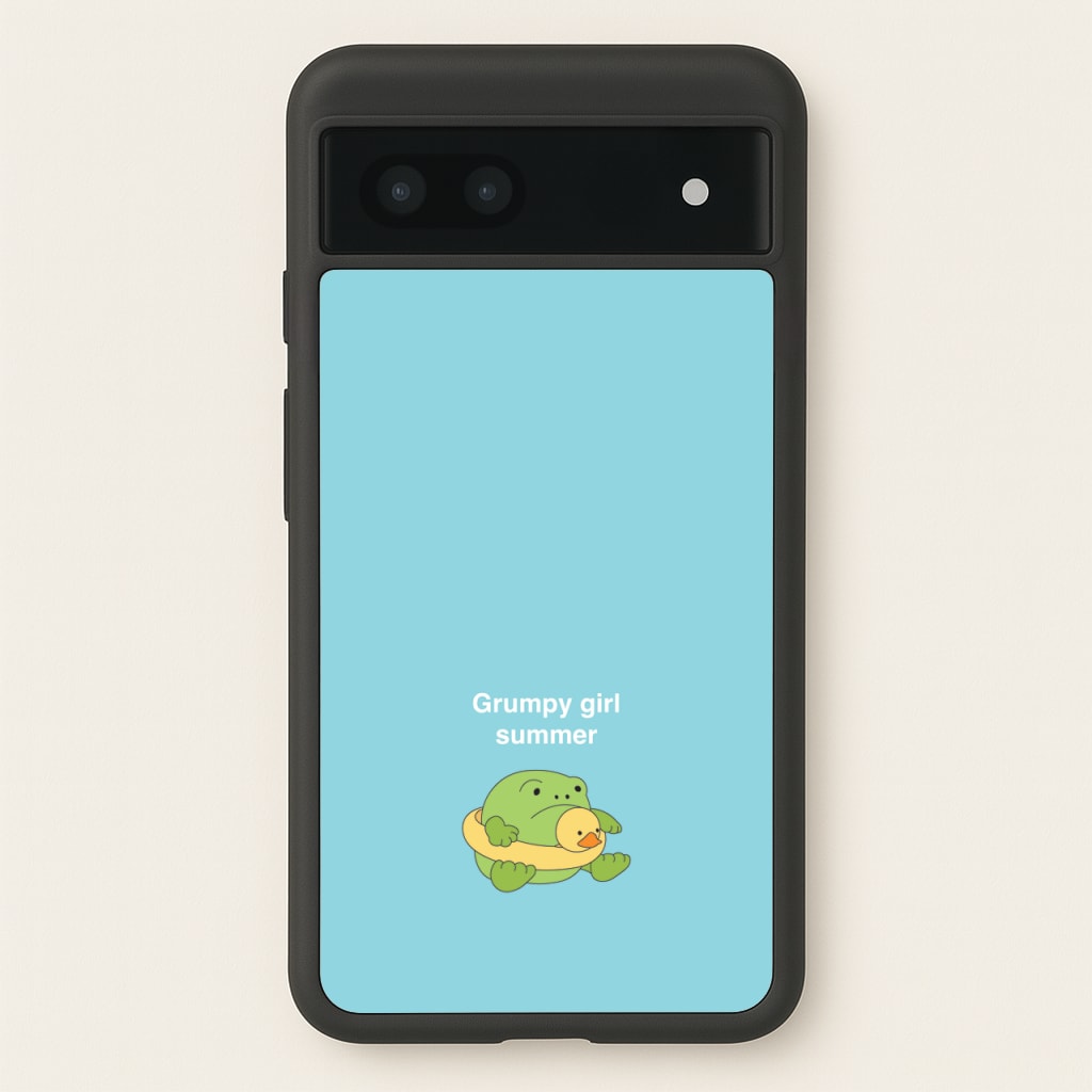 Grumpy Girl Summer - Plushy - Plushy Phone Case for Google Pixel 7a