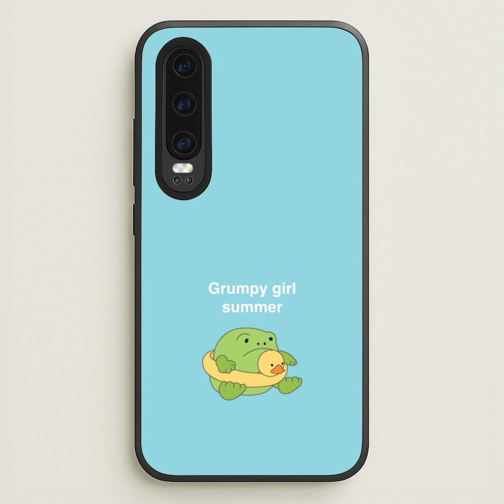 Grumpy Girl Summer - Plushy - Plushy Phone Case for Huawei P30