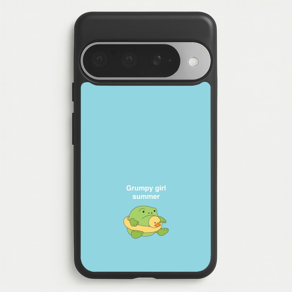 Grumpy Girl Summer - Plushy Phone Case for Google Pixel 10 Pro XL