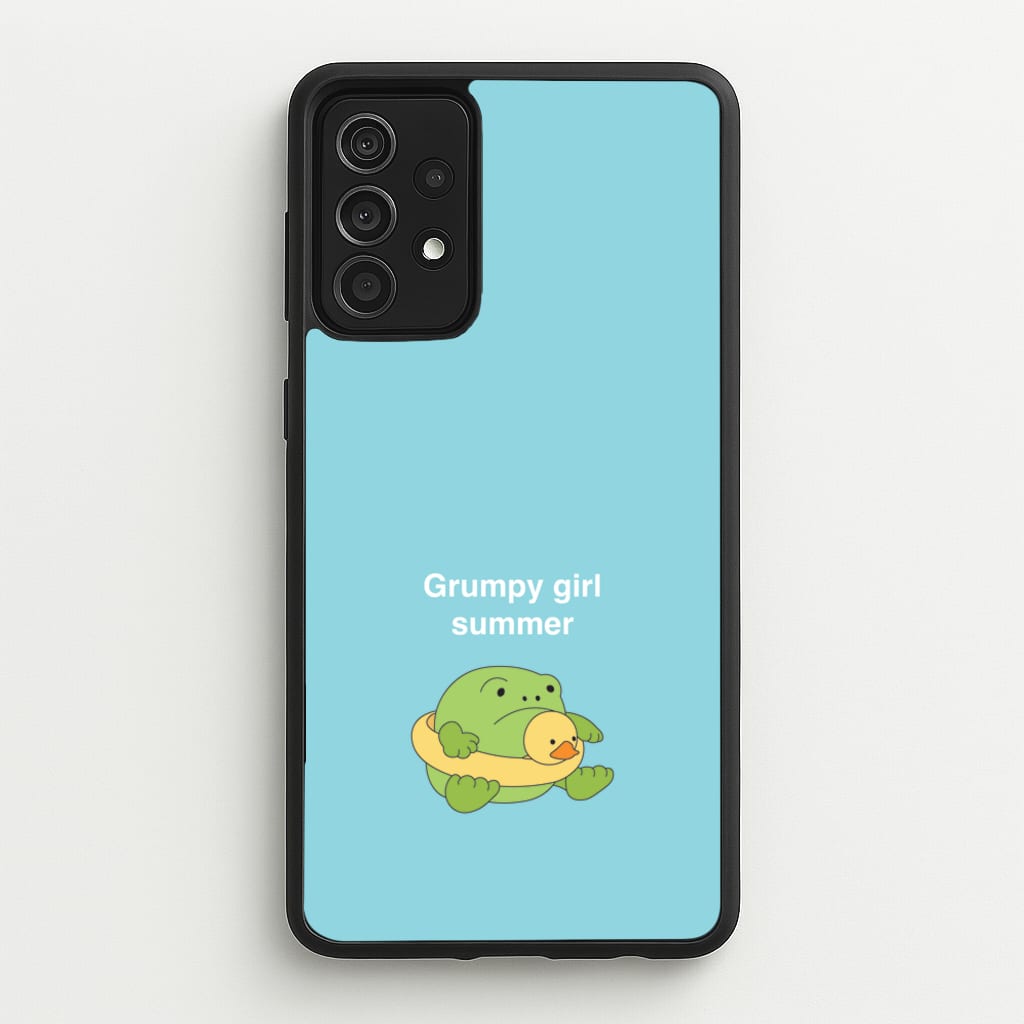 Grumpy Girl Summer - Plushy - Plushy Phone Case for Galaxy A52 / A52s