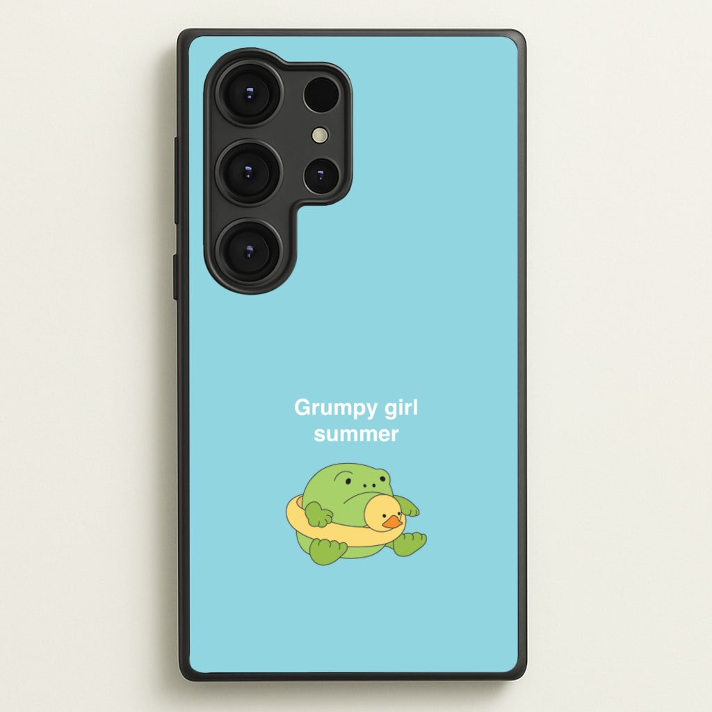 Grumpy Girl Summer - Plushy - Plushy Phone Case for Galaxy S25 Ultra