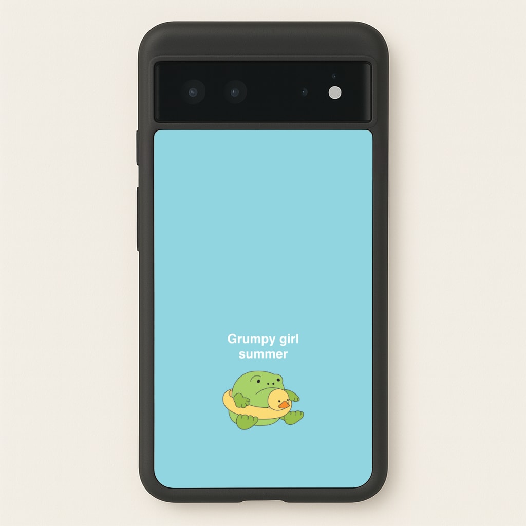 Grumpy Girl Summer - Plushy - Plushy Phone Case for Google Pixel 6