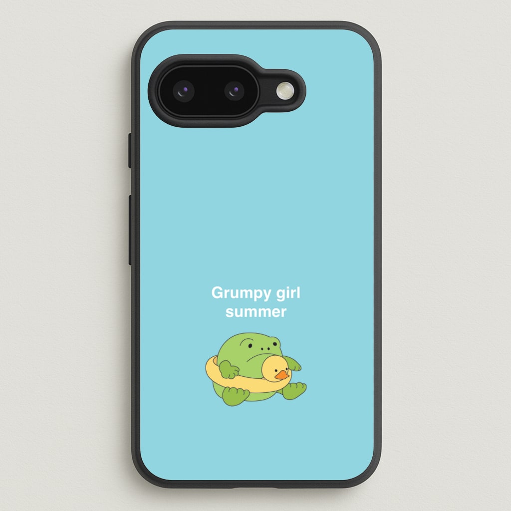 Grumpy Girl Summer - Plushy - Plushy Phone Case for Google Pixel 9a