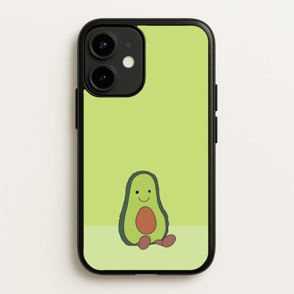 Avocado - Plushy - Plushy Phone Case for iPhone 12 / 12 Pro