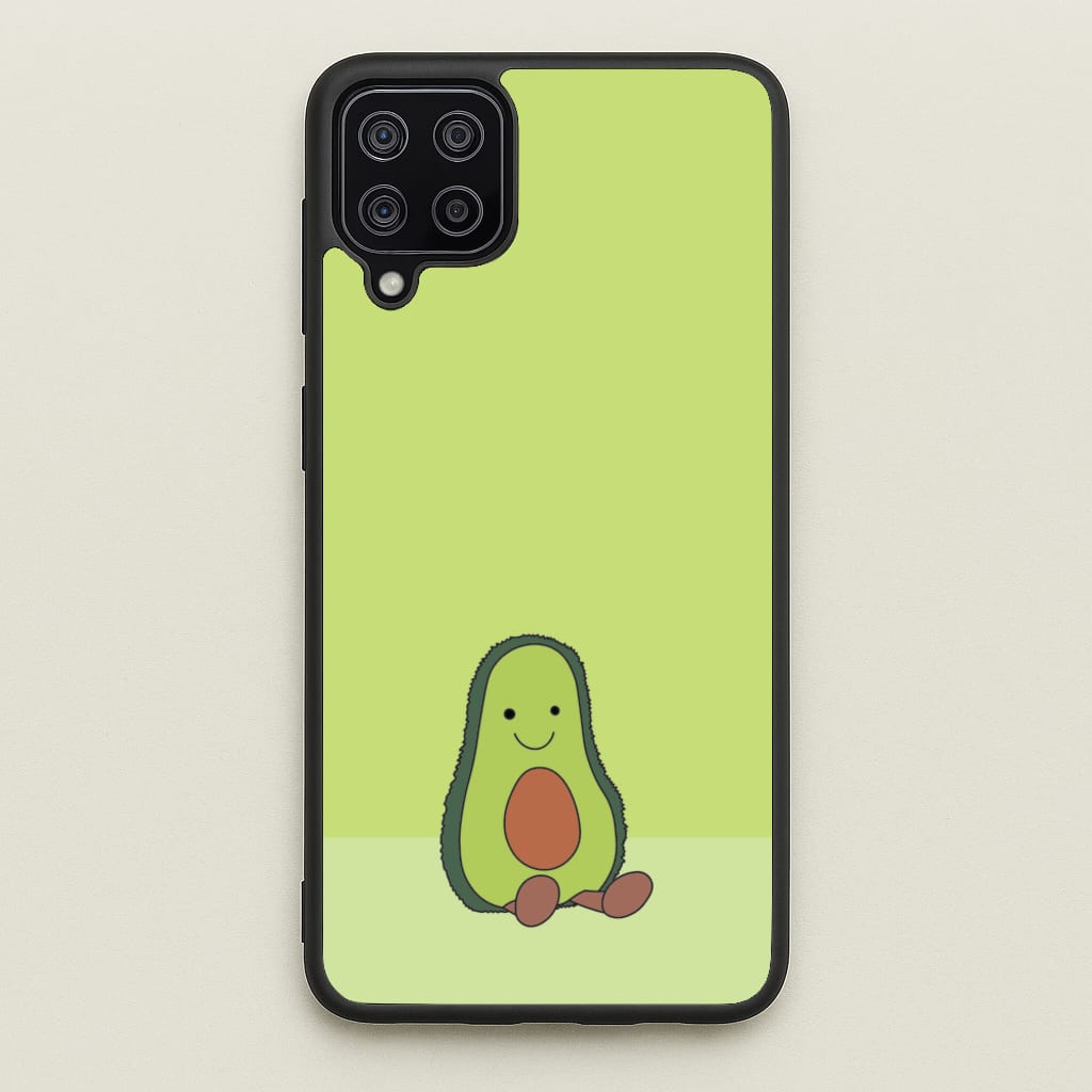 Avocado - Plushy - Plushy Phone Case for Galaxy A12