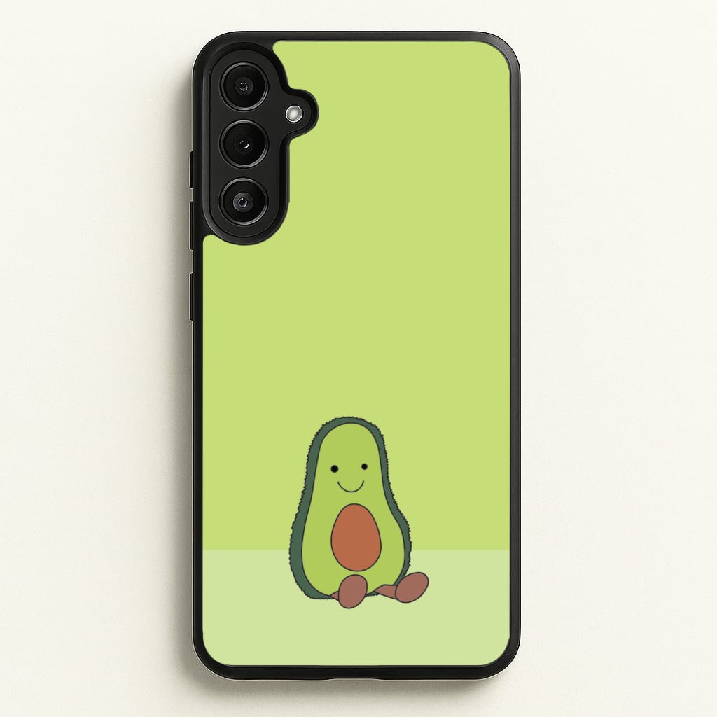 Avocado - Plushy - Plushy Phone Case for Galaxy A34