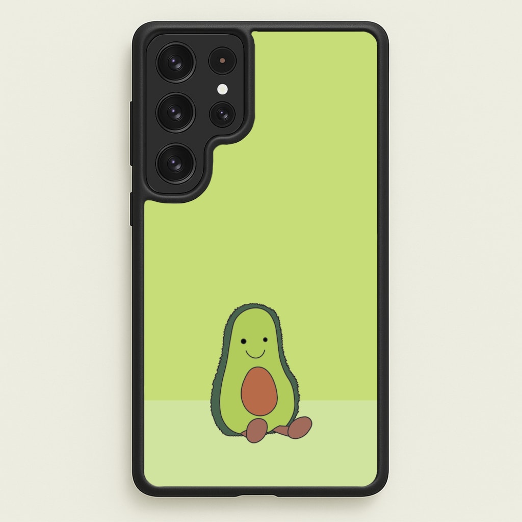 Avocado - Plushy - Plushy Phone Case for Galaxy S22 Ultra