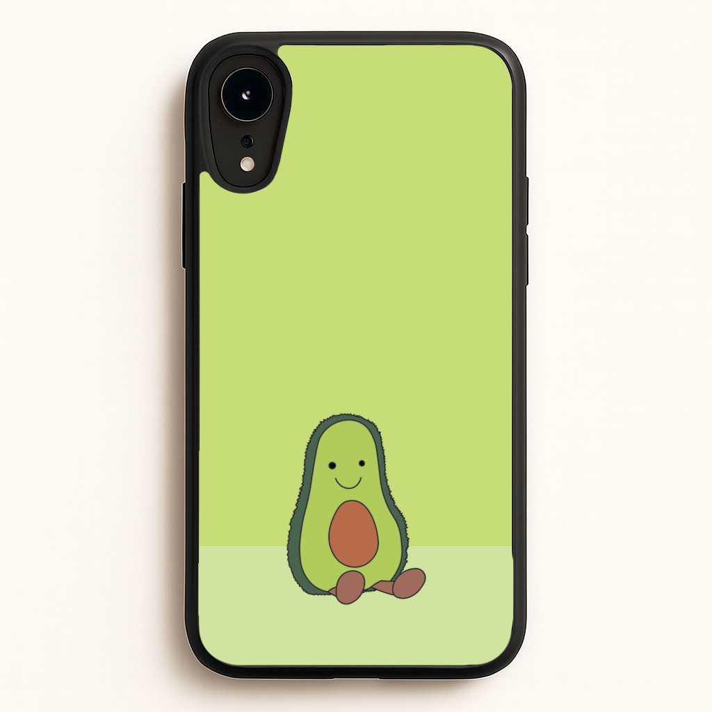 Avocado - Plushy - Plushy Phone Case for iPhone XR