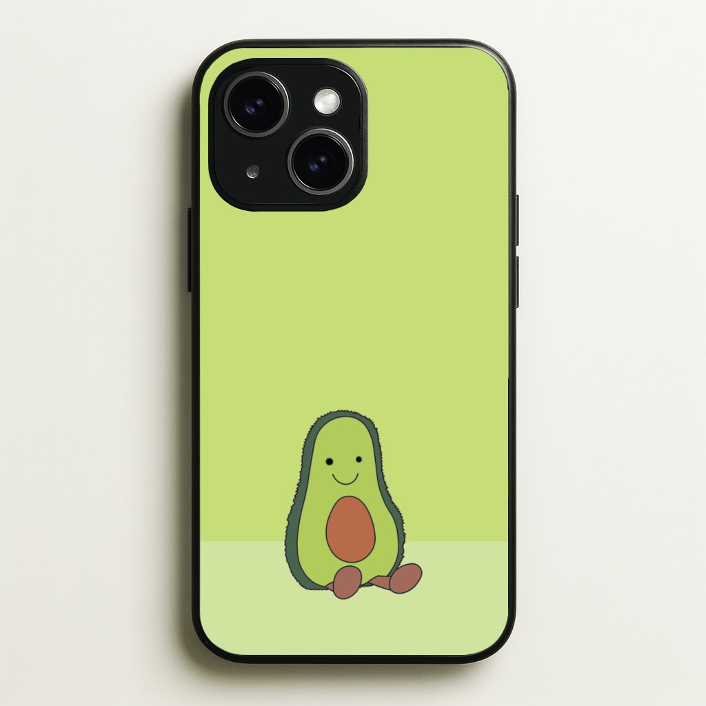 Avocado - Plushy - Plushy Phone Case for iPhone 15 Plus