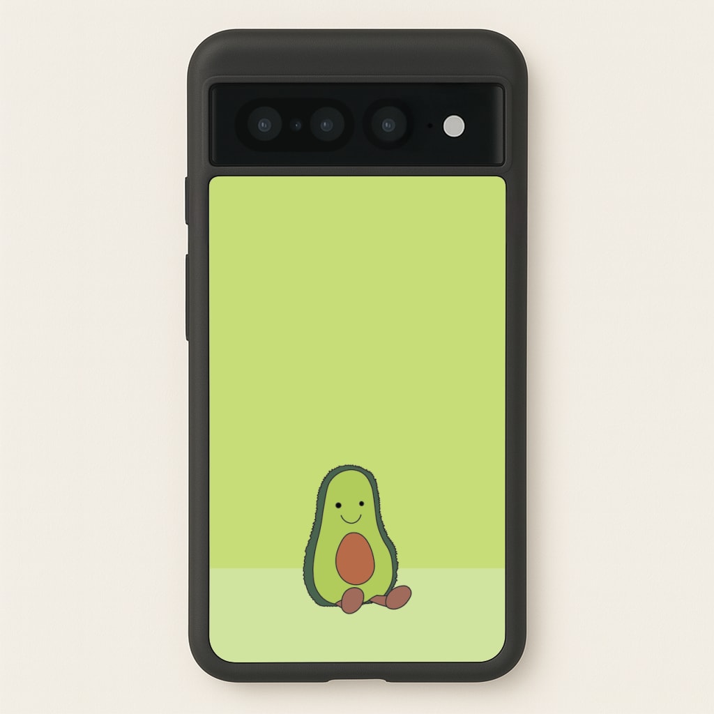 Avocado - Plushy - Plushy Phone Case for Google Pixel 7 Pro
