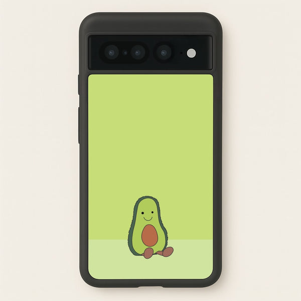 Avocado - Plushy - Plushy Phone Case for Google Pixel 7 Pro