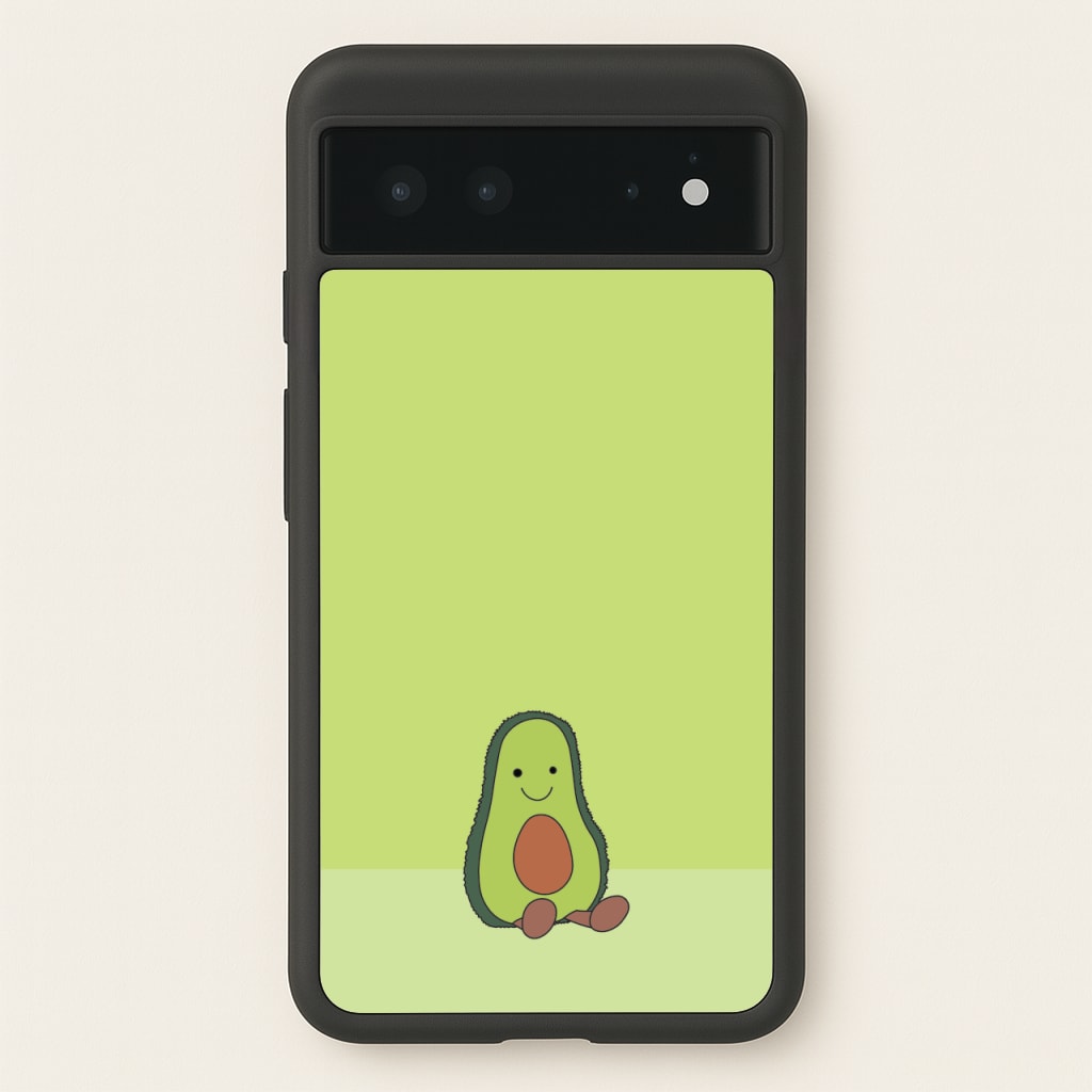 Avocado - Plushy - Plushy Phone Case for Google Pixel 6