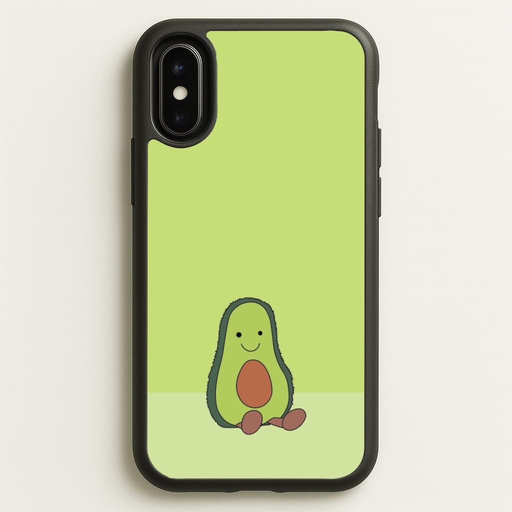 Avocado - Plushy - Plushy Phone Case for iPhone X / XS