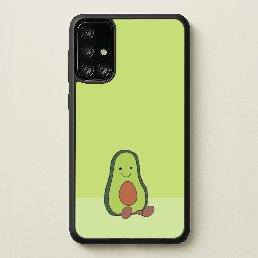 Avocado - Plushy - Plushy Phone Case for Galaxy A71