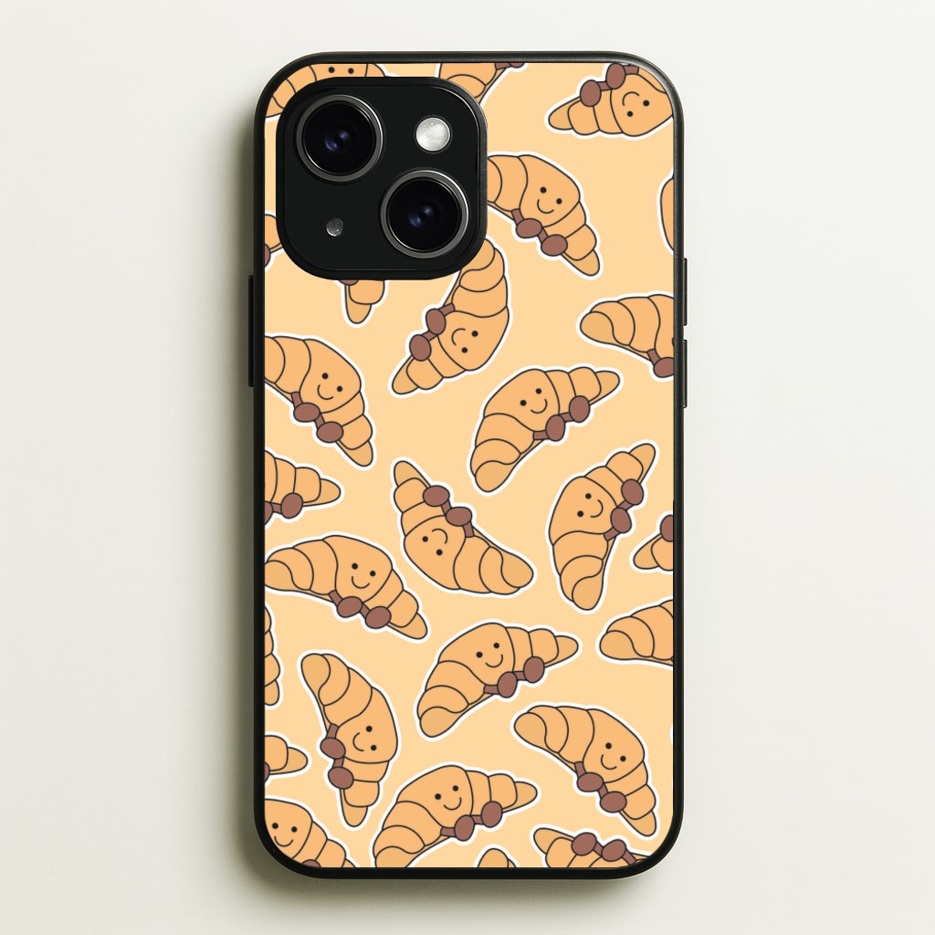 Croissant - Plushy - Plushy Phone Case for iPhone 14