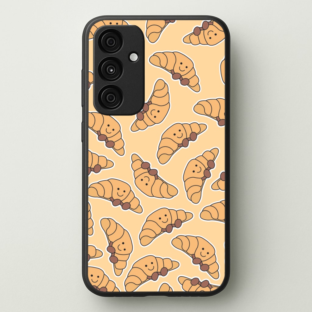 Croissant - Plushy - Plushy Phone Case for Galaxy A35