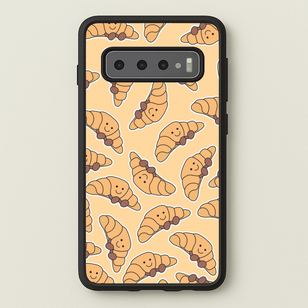 Croissant - Plushy - Plushy Phone Case for Galaxy S10 Plus