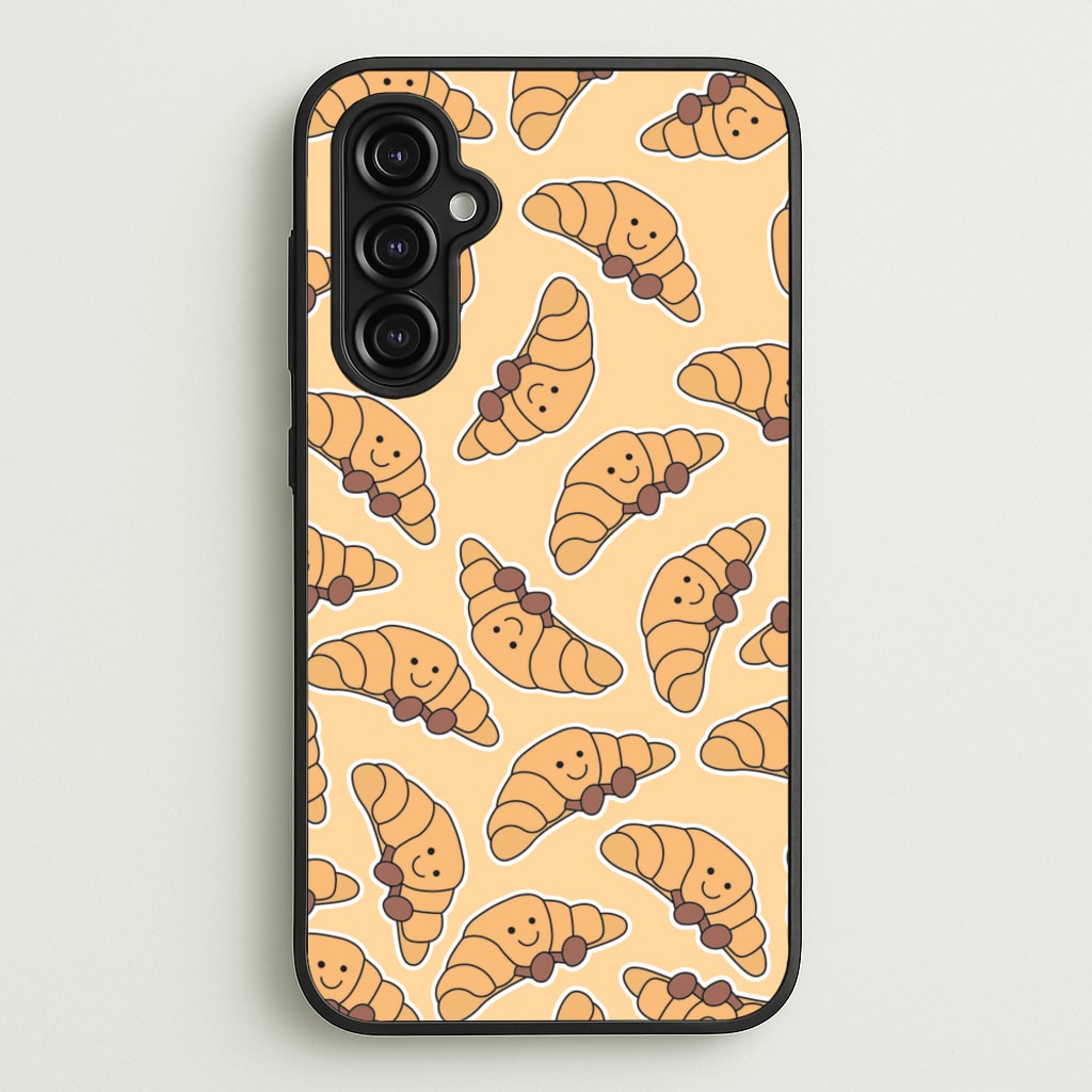Croissant - Plushy - Plushy Phone Case for Galaxy A14