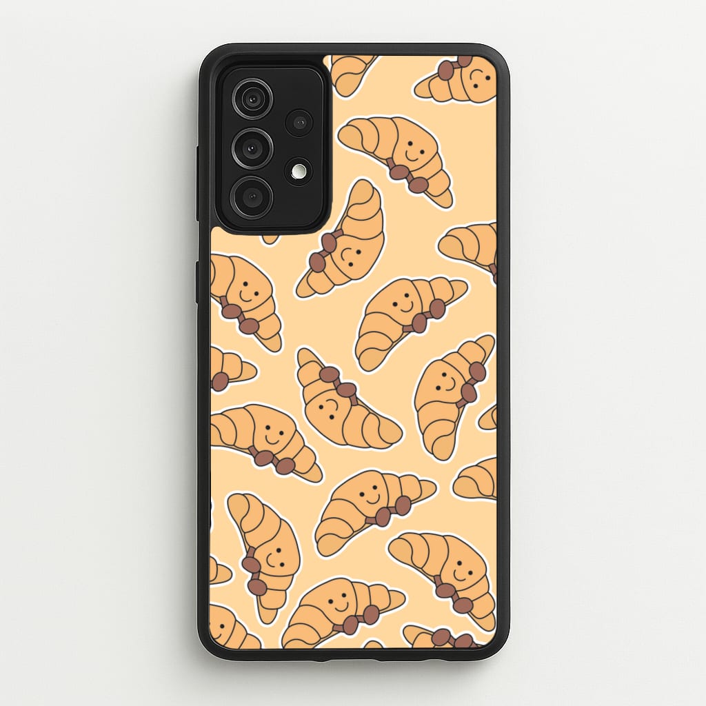 Croissant - Plushy - Plushy Phone Case for Galaxy A52 / A52s