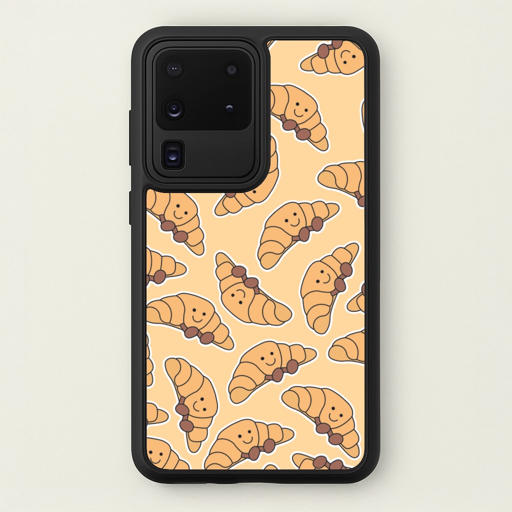 Croissant - Plushy - Plushy Phone Case for Galaxy S20 Ultra