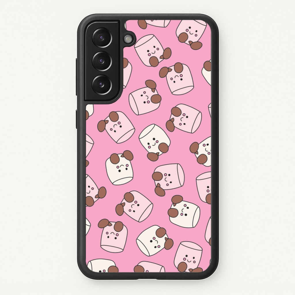 Marshmello - Plushy - Plushy Phone Case for Galaxy S21