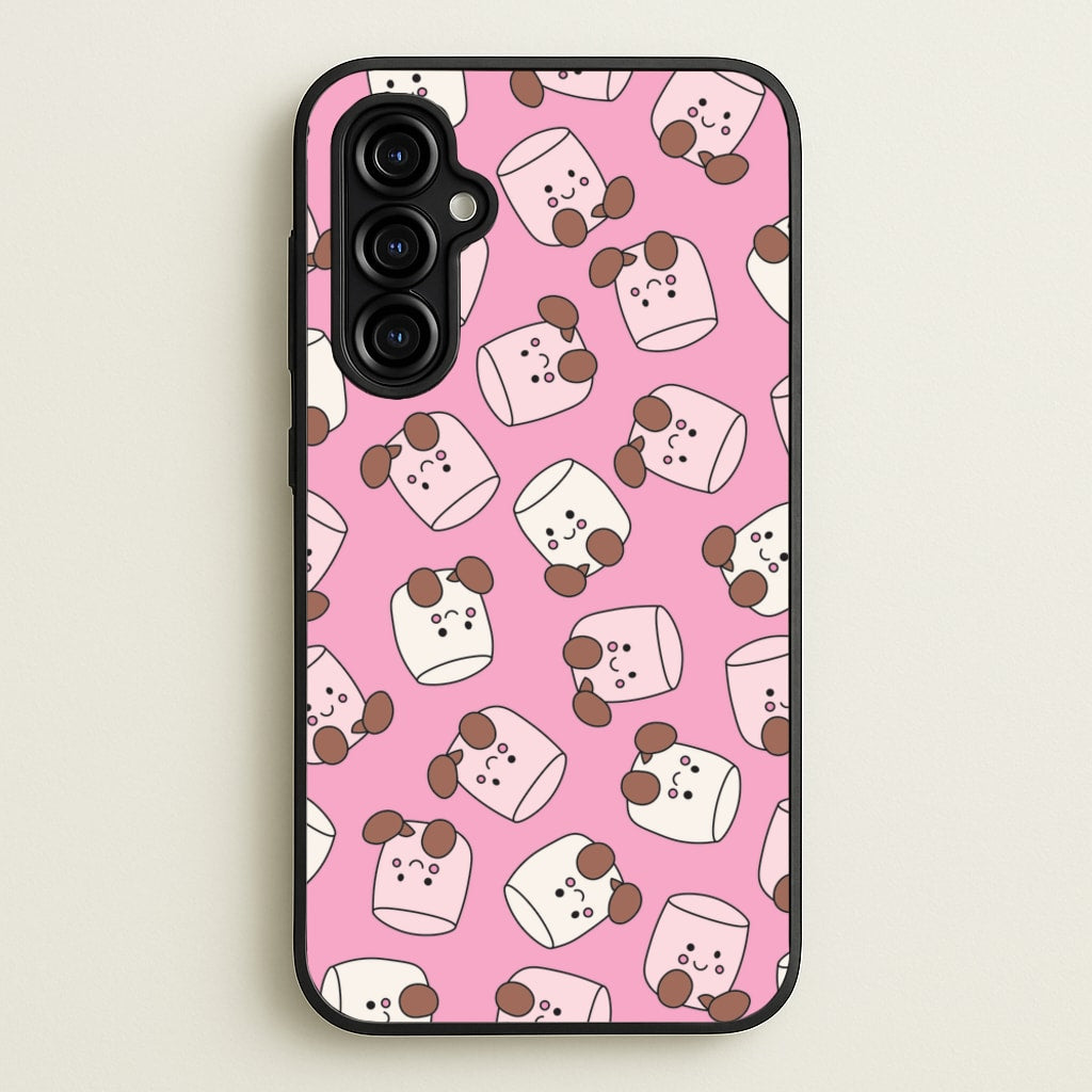 Marshmello - Plushy - Plushy Phone Case for Galaxy A54