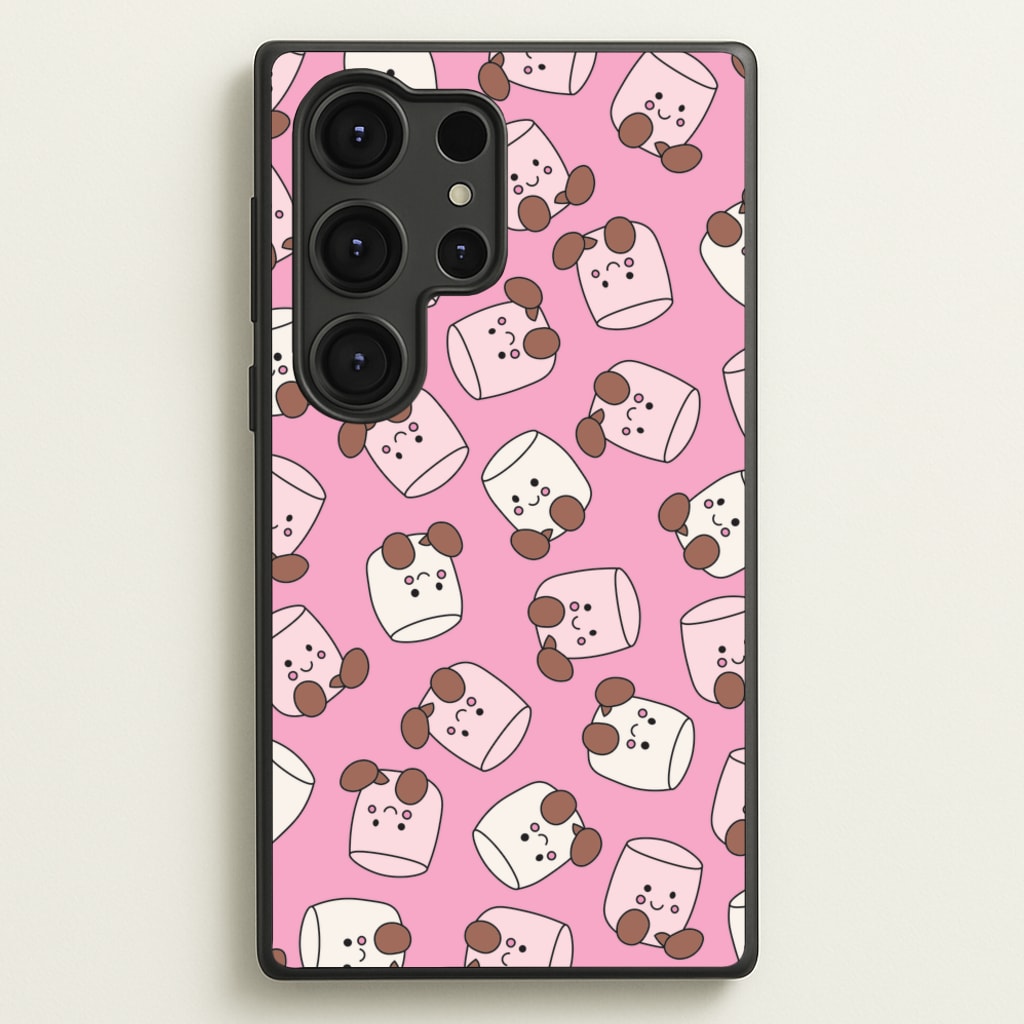 Marshmello - Plushy - Plushy Phone Case for Galaxy S25 Ultra