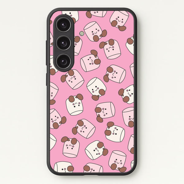 Marshmello - Plushy - Plushy Phone Case for Galaxy S24 Plus