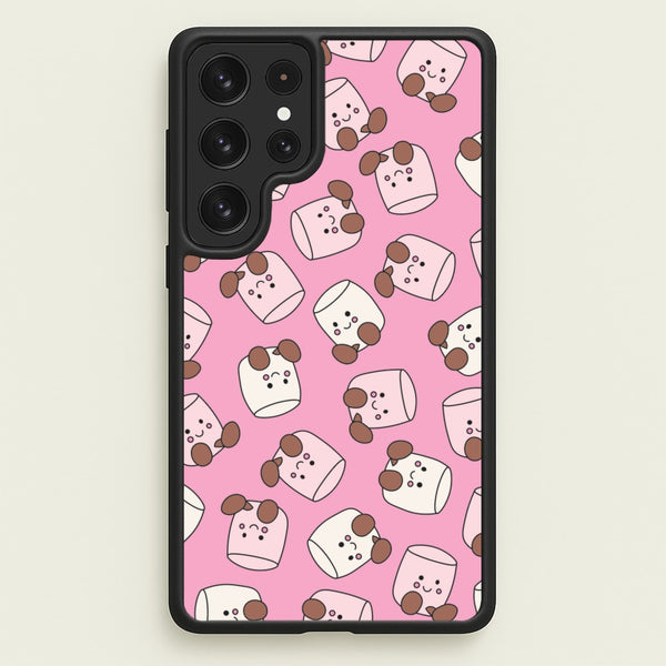 Marshmello - Plushy - Plushy Phone Case for Galaxy S22 Ultra