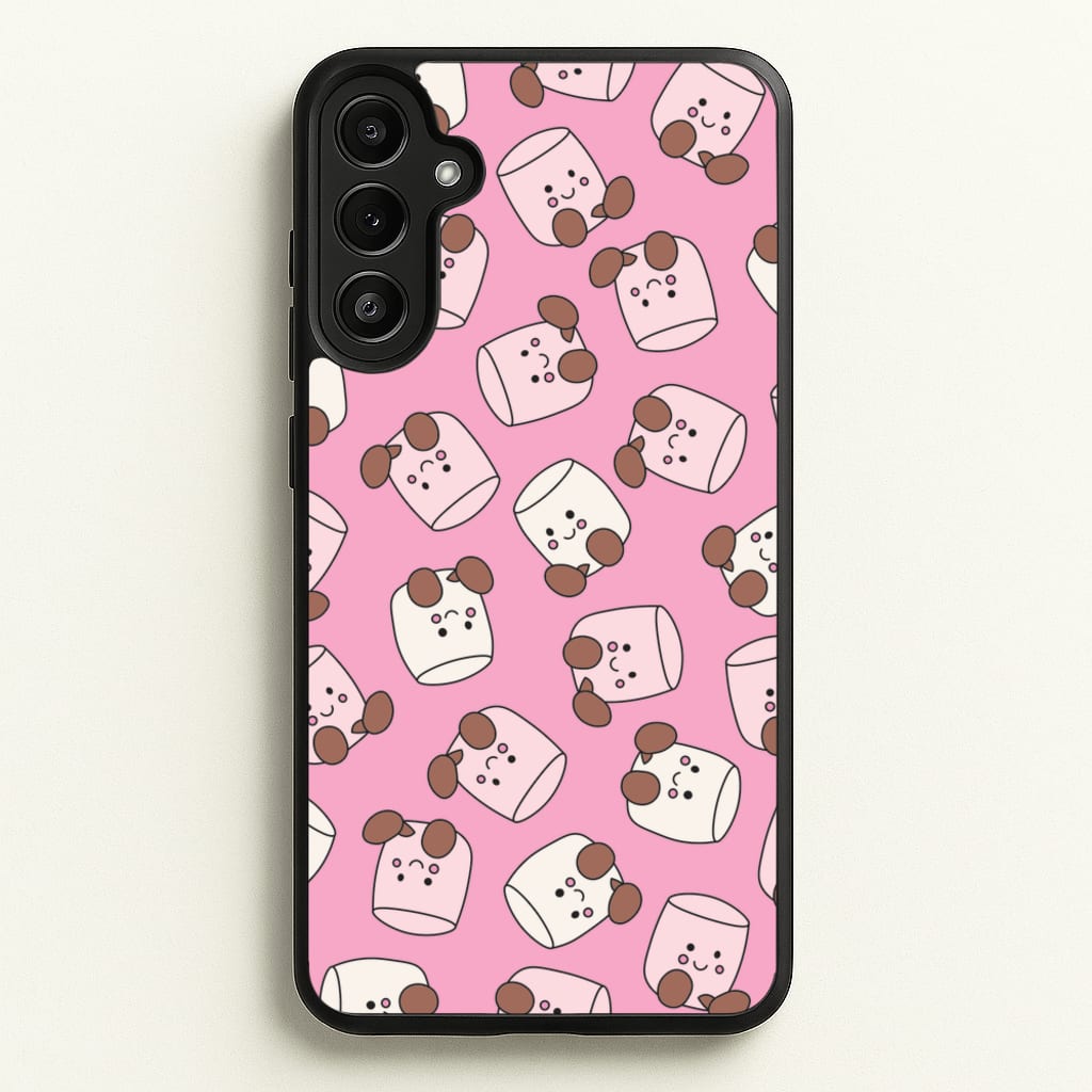 Marshmello - Plushy - Plushy Phone Case for Galaxy A36