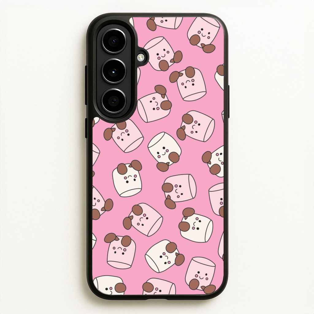 Marshmello - Plushy - Plushy Phone Case for Galaxy A56