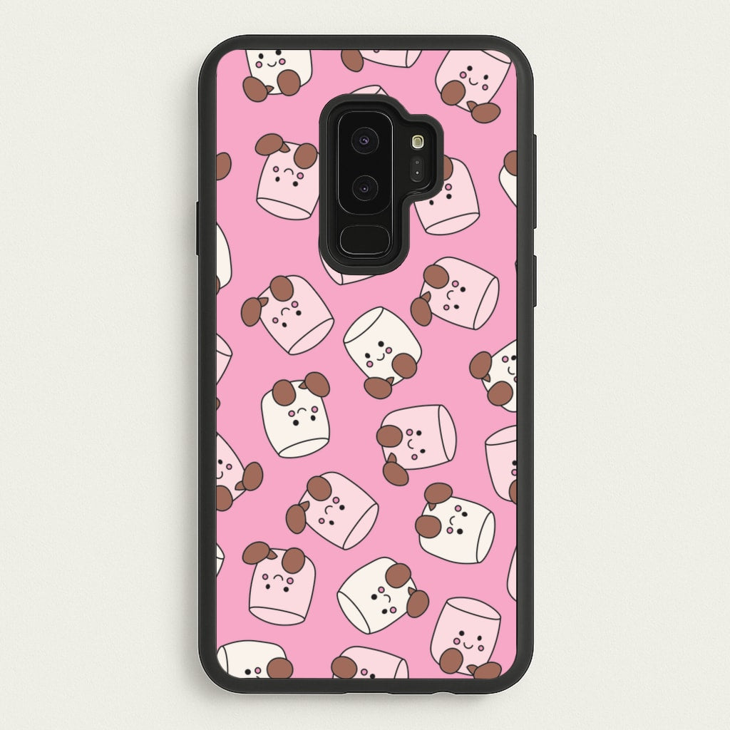 Marshmello - Plushy - Plushy Phone Case for Galaxy S9 Plus