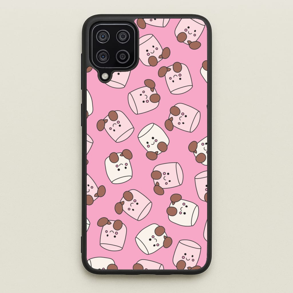 Marshmello - Plushy - Plushy Phone Case for Galaxy A12