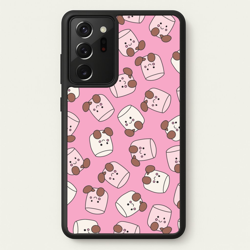 Marshmello - Plushy - Plushy Phone Case for Galaxy Note 20 Ultra