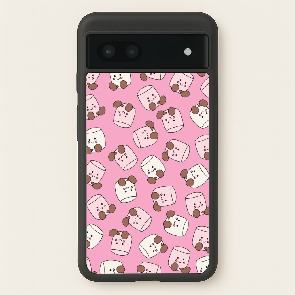 Marshmello - Plushy - Plushy Phone Case for Google Pixel 7a