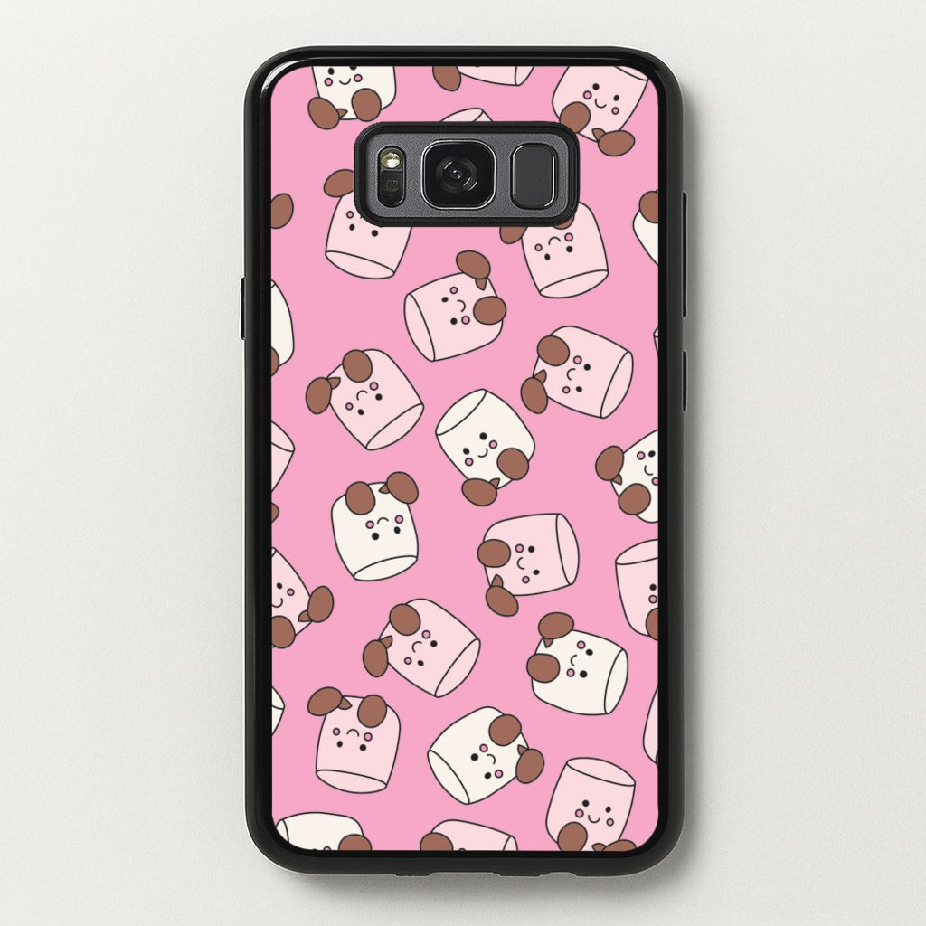 Marshmello - Plushy - Plushy Phone Case for Galaxy S8 Plus