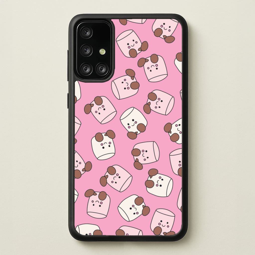 Marshmello - Plushy - Plushy Phone Case for Galaxy A71