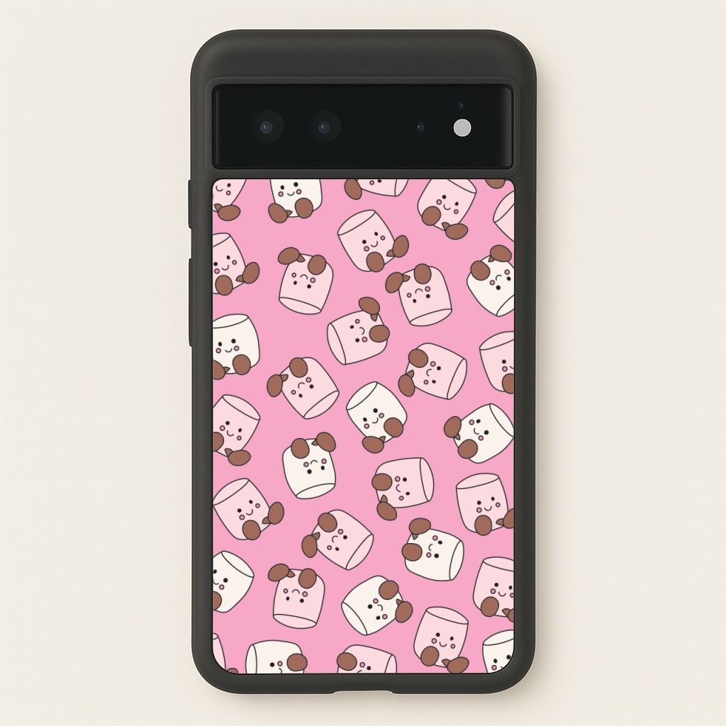 Marshmello - Plushy - Plushy Phone Case for Google Pixel 6