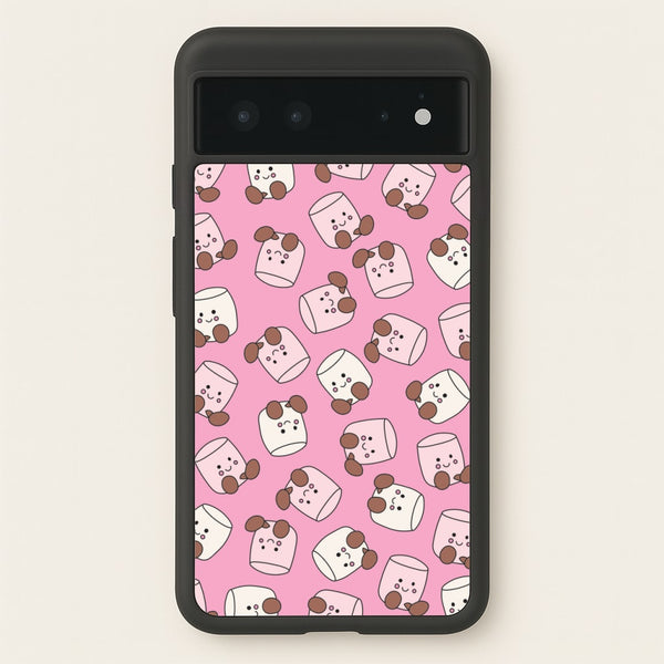 Marshmello - Plushy - Plushy Phone Case for Google Pixel 6