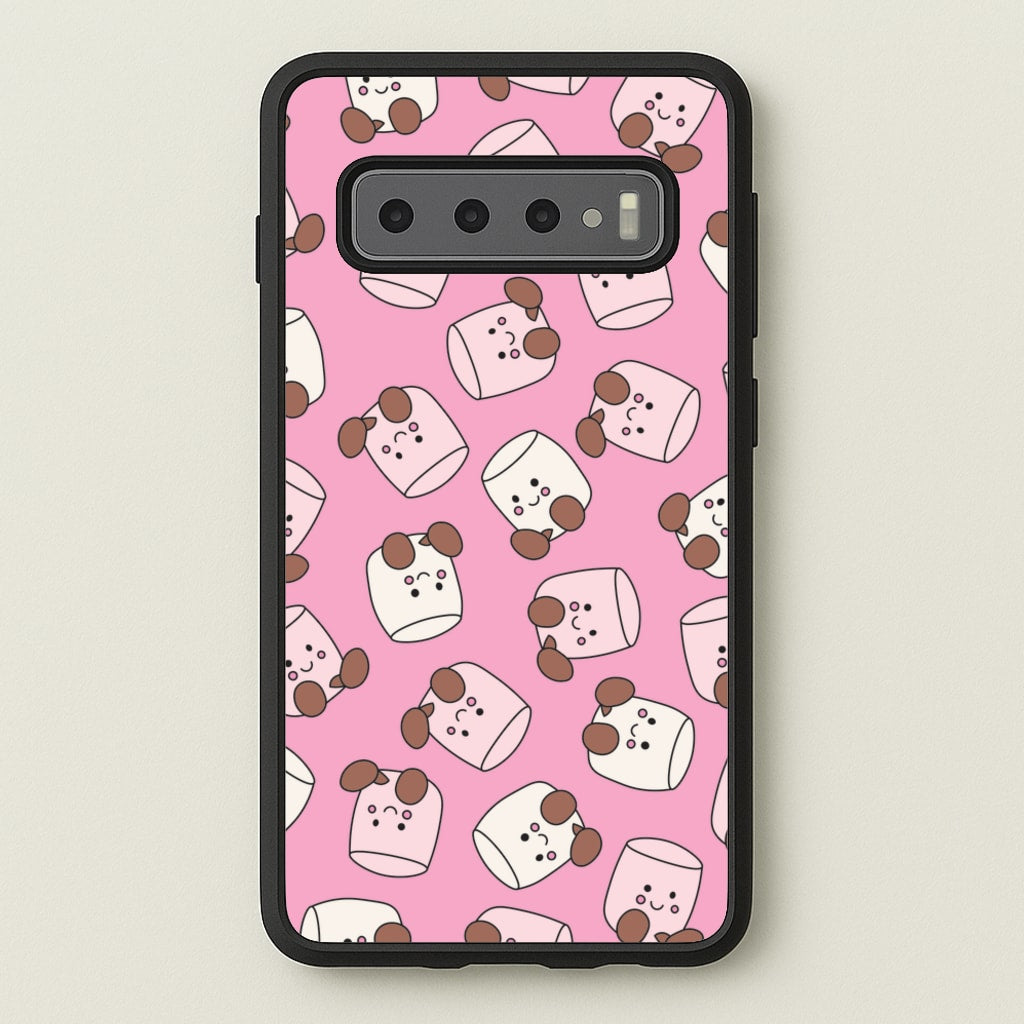 Marshmello - Plushy - Plushy Phone Case for Galaxy S10 Plus