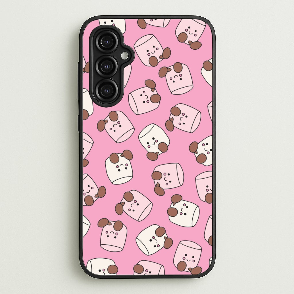 Marshmello - Plushy - Plushy Phone Case for Galaxy A14