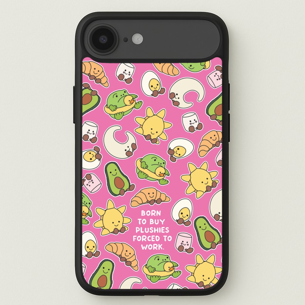 Born To Buy Plushy Phone Case for iPhone 17 Air