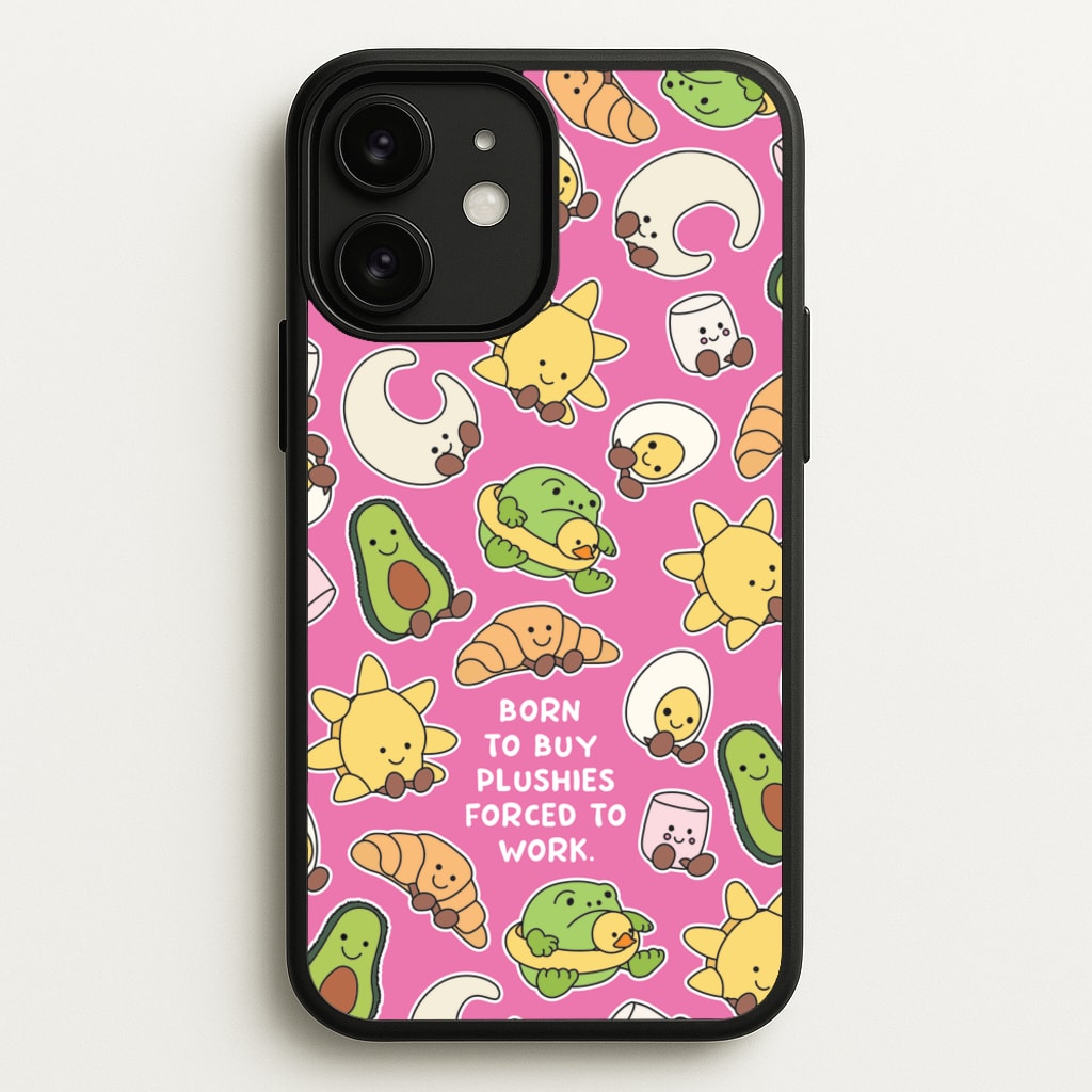 Born To Buy Plushy - Plushy Phone Case for iPhone 11