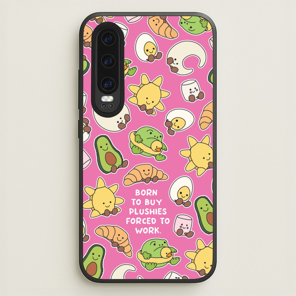 Born To Buy Plushy - Plushy Phone Case for Huawei P30