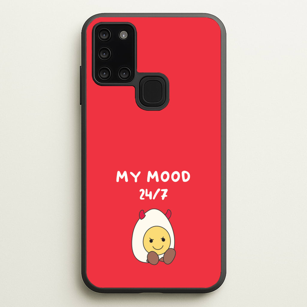 Devil Egg - Plushy - Plushy Phone Case for Galaxy A21s