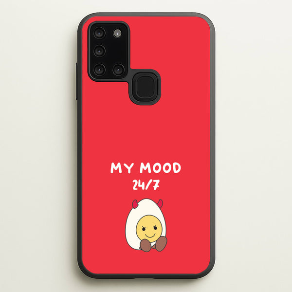 Devil Egg - Plushy - Plushy Phone Case for Galaxy A21s